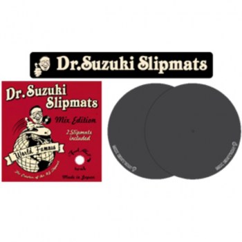 Tablecloth Dr.Suzuki Mix Edition Slipmats black (pair) купить