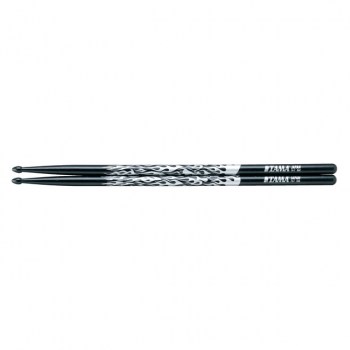 Tama Rhythmic Fire Sticks O5A-F-BS, black, silver print купить