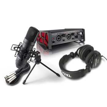 Tascam Recording Bundle US 2x2 HR+TM-80+TH-02 купить