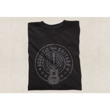 Taylor Guitar Stamp T-Shirt M Black купить