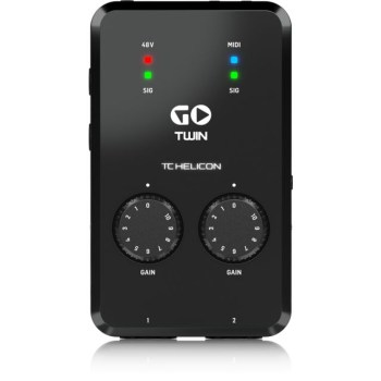 TC-Helicon GO TWIN 2 kanal Audio Interface купить