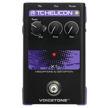 TC-Helicon VoiceTone X1 Distortion Vocal Effects Pedal купить