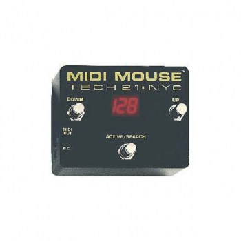 Tech 21 MIDI Mouse Battery Operated MI DI Foot Controller купить