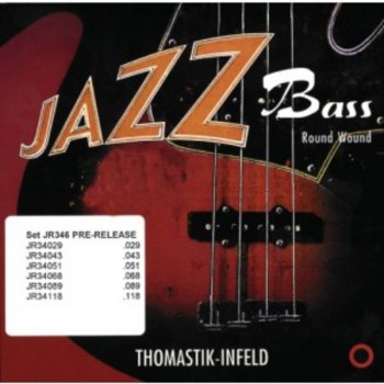 Thomastik 4 Bass Strings JR 344 43-89 Nickel Round Wound купить