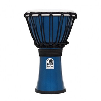 Toca Percussion ColorSound Djembe TFCDJ-7MB, 7", Blue купить
