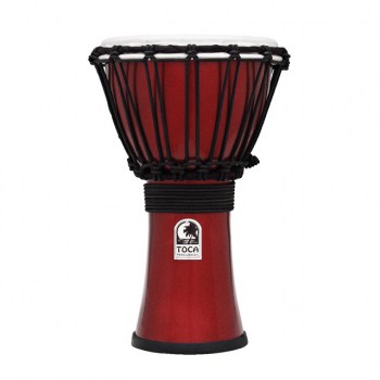 Toca Percussion ColorSound Djembe TFCDJ-7MR, 7", Red купить