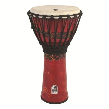 Toca Percussion Freestyle Djembe SFDJ-10RP Rope Tuned Bali Red купить