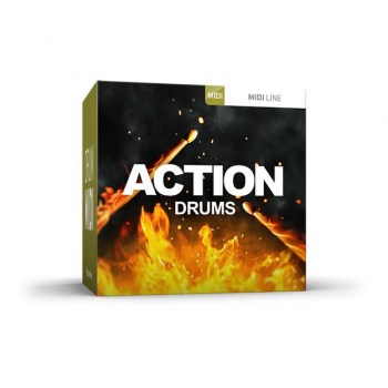 Toontrack Action Drums MIDI MIDI-Pack купить