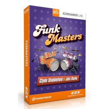 Toontrack EZX Funkmasters CODE Sounds for EZ Drummer 2 купить