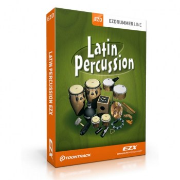 Toontrack EZX Latin Percussion CODE Sounds for EZ Drummer 2 купить