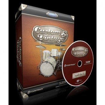 Toontrack SDX Custom and Vintage Superior Drummer Library купить