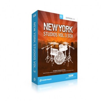 Toontrack New York Studios Vol. 3 SDX Expansion Pack купить