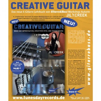 Tunesday Creative Guitar Jill Y. Creek, Buch und 2 CDs купить