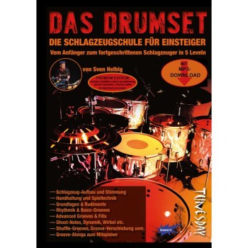 Tunesday Das Drumset - Ringbuch купить