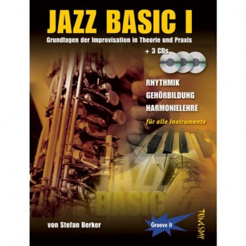 Tunesday Jazz Basic 1,Buch/3CDs, Berker Rhythmik,Gehorbildung,Harmonie купить