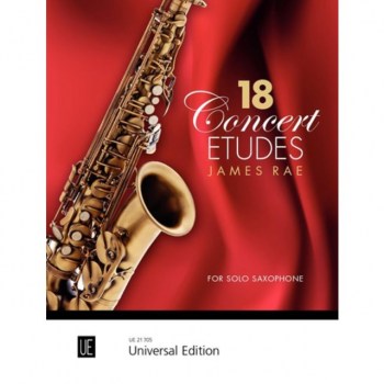 Universal Edition 18 Concert Etudes Saxophon купить