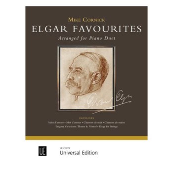 Universal Edition Elgar Favourites für Klavier zu 4 Händen купить