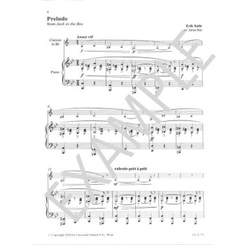 Universal Edition Erik Satie: Clarinet Album купить