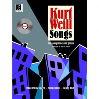 Universal Edition Kurt Weill Songs Saxophone Reiter, Sax, (Klav) - CD купить