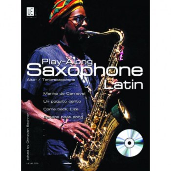 Universal Edition Latin Play Along Saxophone Bachner, Sax/CD купить