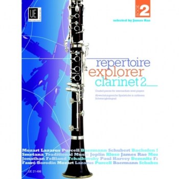 Universal Edition Repertoire Explorer 2 Rae, Klarinette solo (Klavier) купить