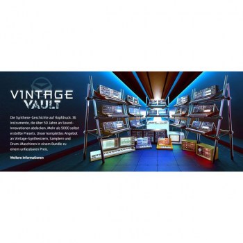 UVI Sounds & Software Vintage Vault BOXED 36 Instruments Boxed купить