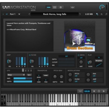 UVI Sounds & Software WaveFrame Sound Coll. CODE Software Instrument /Download купить