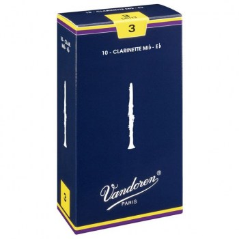 Vandoren Classic Eb-Clarinet Reeds 2.5 Box of 10 купить
