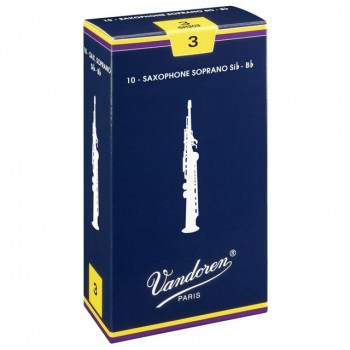 Vandoren Classic Soprano Sax Reeds 3.0 Box of 10 купить