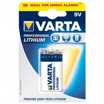 VARTA Lithium 9V Block, 1200mAh VARTA professional 06122301401 купить
