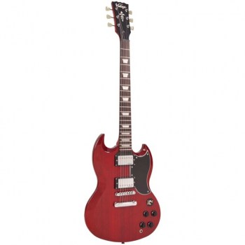Vintage VS6 Electric Guitar, Cherry Re d купить