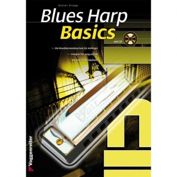 Voggenreiter Blues Harp Basics Dieter Kropp купить