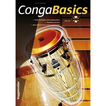 Voggenreiter Conga Basics ENGLISH Pitti Hecht, CD included купить