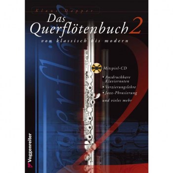 Voggenreiter Das Querflotenbuch 2 Klaus Dapper, inkl. CD купить