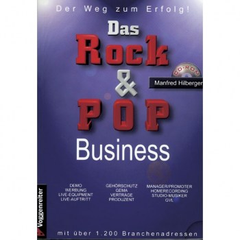 Voggenreiter Das Rock & Pop Business Manfred Hilberger,inkl. CD купить