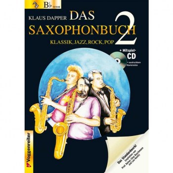 Voggenreiter Das Saxophonbuch 2 (Version Bb) Klaus Dapper, inkl. CD купить