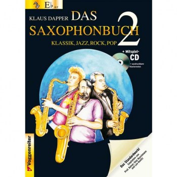 Voggenreiter Das Saxophonbuch 2 (Version Eb) Klaus Dapper, inkl. CD купить