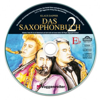 Voggenreiter Das Saxophonbuch 2 (Version Eb) Klaus Dapper, inkl. CD купить