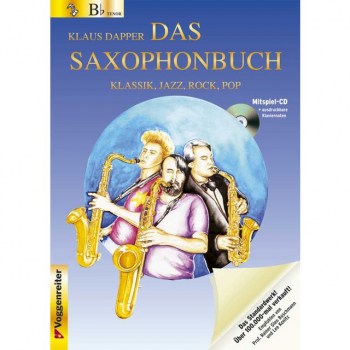 Voggenreiter Das Saxophonbuch (Version Bb) Klaus Dapper, inkl. CD купить