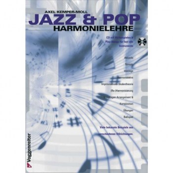 Voggenreiter Jazz-und Pop Harmonielehre  Axel Kemper-Moll,inkl. CD купить