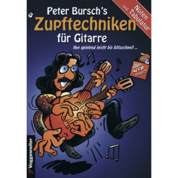 Voggenreiter Peter Burschos Zupftechnikbuch купить