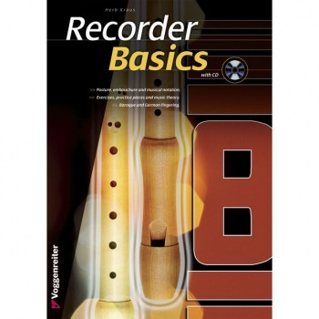 Voggenreiter Recorder Basic ENGLISH Herb Kraus, incl. CD купить