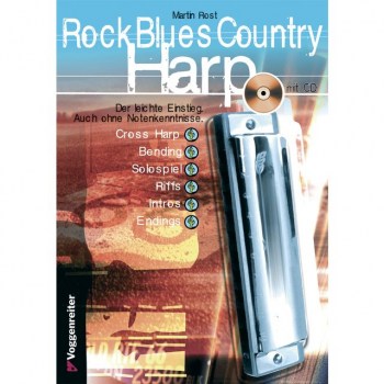Voggenreiter Rock Blues Country Harp  Martin Rost,inkl. CD купить
