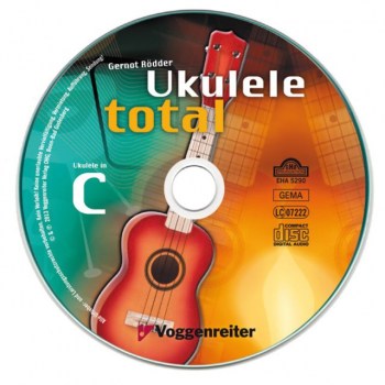Voggenreiter Ukulele Total - Gernot Rodder C-Stimmung, Buch und CD купить