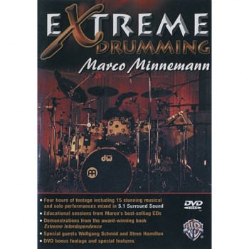 Warner Bros. Minnemann - Extreme Drum DVD купить
