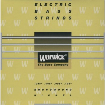 Warwick Bass Strings, 45-105,Yellow 4 String Set, Nickel Strings купить