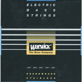 Warwick Bass Strings, 45-135,Black 5 string set, Stainless Steel купить