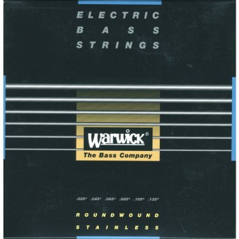 Warwick Bass Strings,25-135,Black 6 string set, Stainless Steel купить