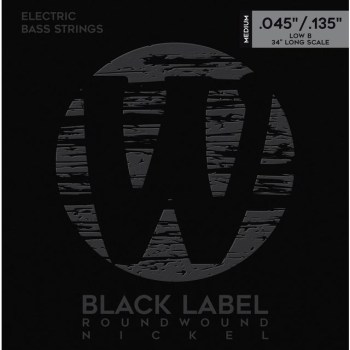 Warwick Black Label 5-String Set Medium .045 - .135 купить