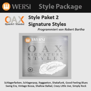Wersi OAX Style Paket 2 Signature Styles купить